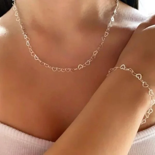 Pulseira Elo Corações - Imagem 3