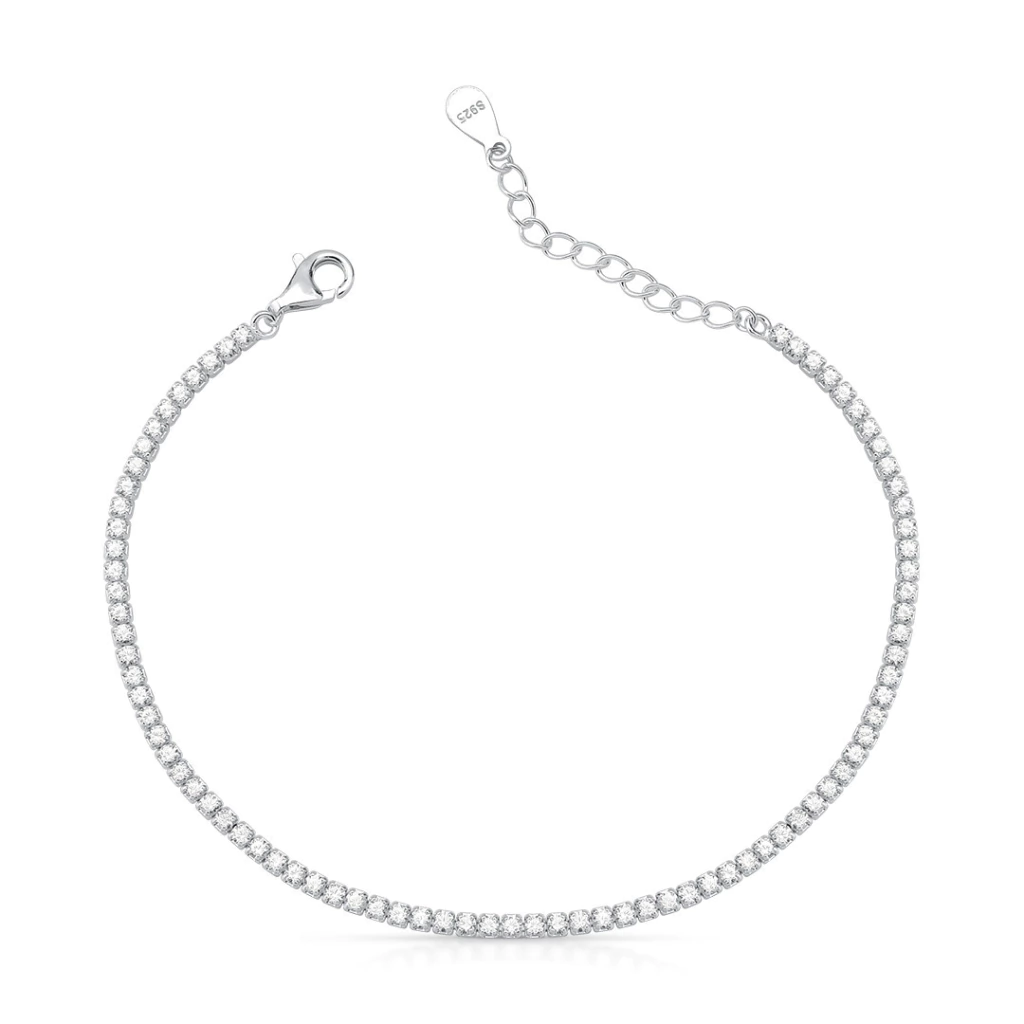 Pulseira Riviera Zircônia 2mm