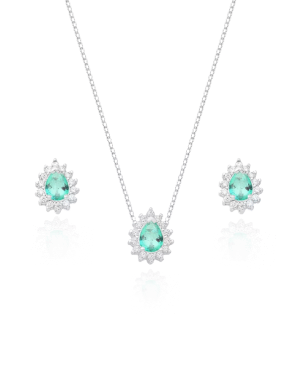 Conjunto Gota Turquesa