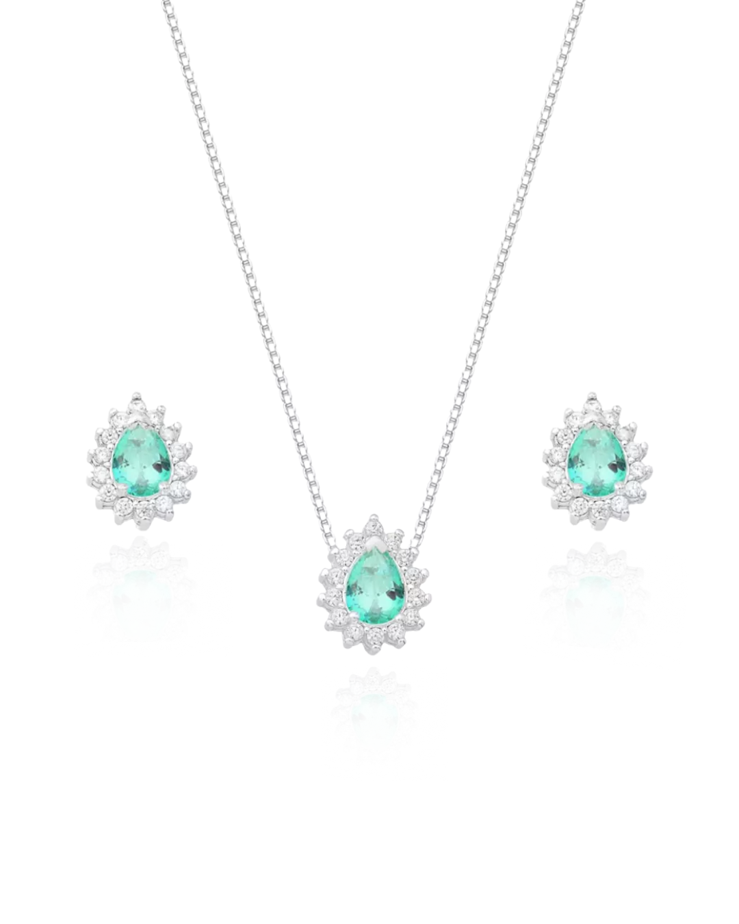 Conjunto Gota Turquesa