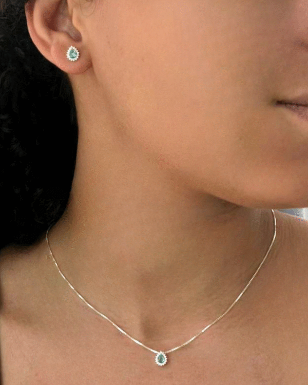 Conjunto Gota Turquesa - Imagem 2